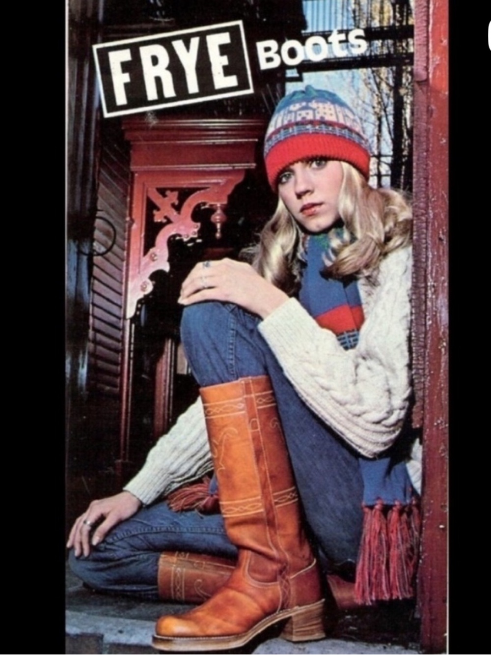 VINTAGE Frye stitched campus boots - Picture 4 of 6